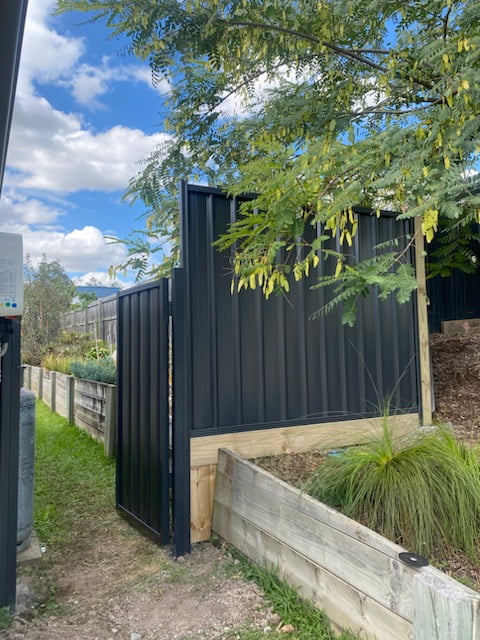Colorbond Gate and Return